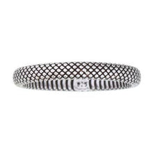 Python Skin Textured 925 Silver Band Ring | So Silver