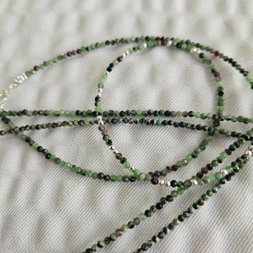 Necklace- Turquoise & 925 Silver Beads and Findings | So Silver