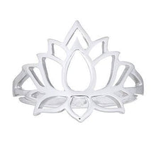 Ring-Flowering Lotus Sterling Silver | So Silver