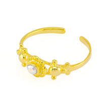 33 Toe Ring Gold Plated over Sterling Silver .925