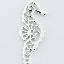 Stylized Seahorse Pendant | So Silver