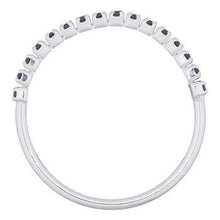 Dazzling Half Box Chain With Black CZ 925 Silver Ring