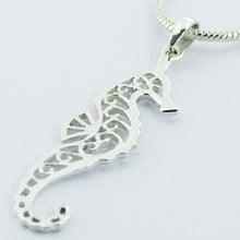 Stylized Seahorse Pendant | So Silver