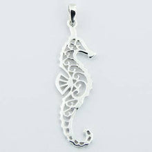 Stylized Seahorse Pendant | So Silver