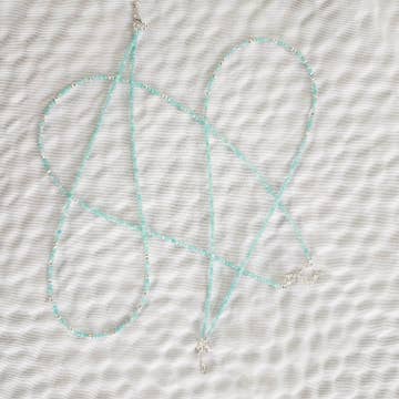 Necklace- Amazonite & Sterling Silver Beads and Findings | So Silver
