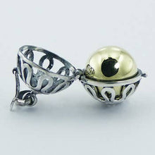 Intricate Harmony ball pendant in sterling silver