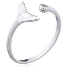 Ring- Mermaid tail w/ CZ Sterling Silver | So Silver