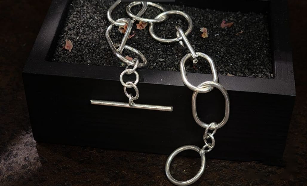 Sterling Silver Bracelet Hand Made .925