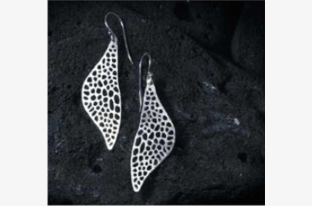 Sterling Silver Earring Hand Made .925
