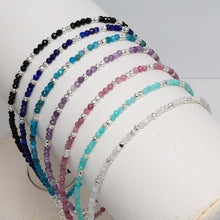 Anklet  Moon Stone & Sterling Silver Findings