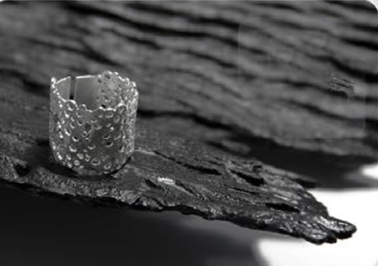 Cocktail Ring Sterling Silver Hand Made .925