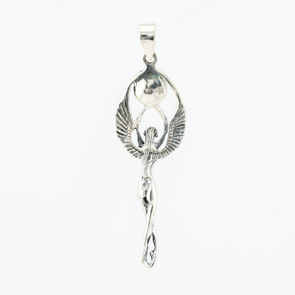 Winged Angel Pendant in Sterling silver .925