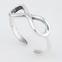 Infinity Sterling Silver Toe Ring