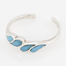 Paisleys Turquoise Sterling Silver Toe Ring