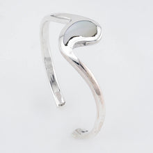 Paisley w/ Mother Pearl inlay Sterling Silver Toe Ring