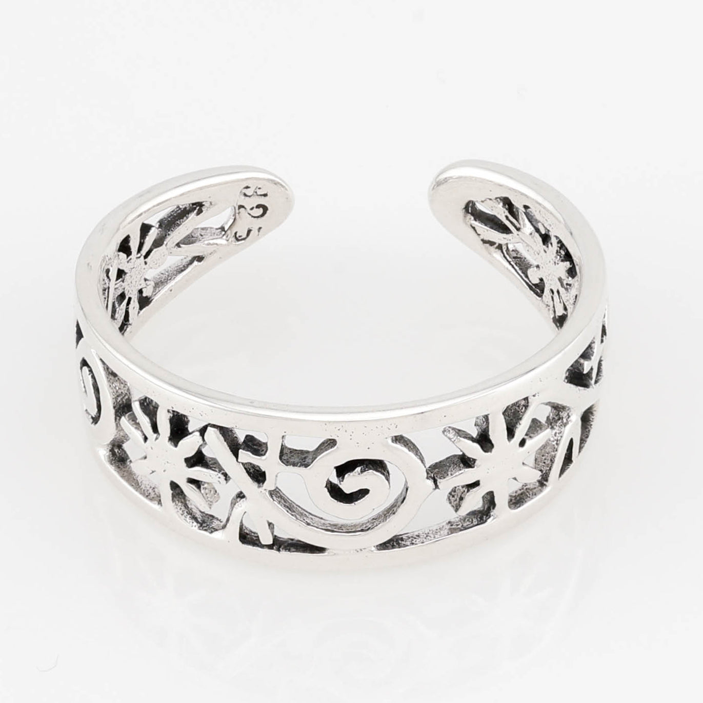 Filigree Sterling Silver Toe Ring