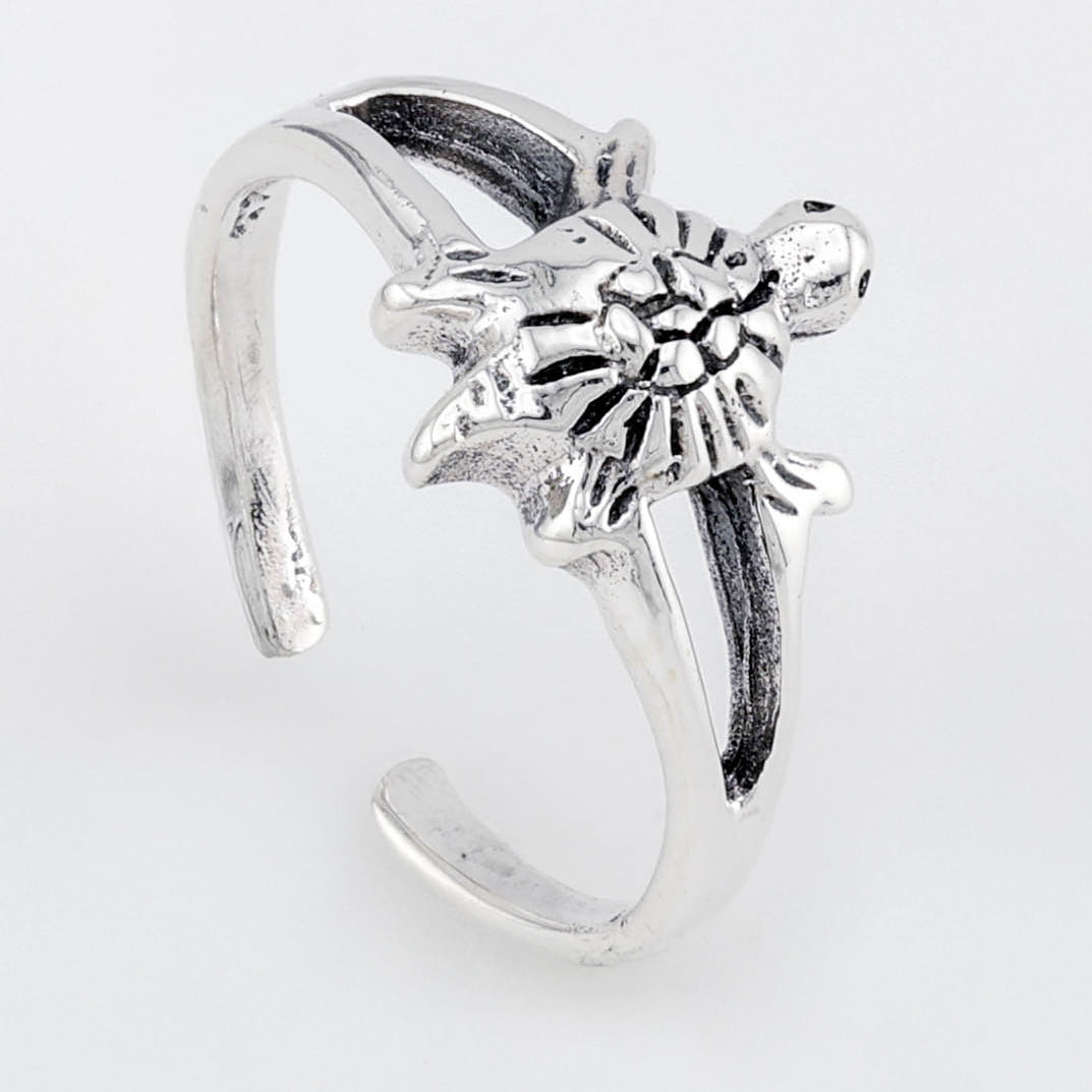 Turtle Sterling Silver Toe Ring