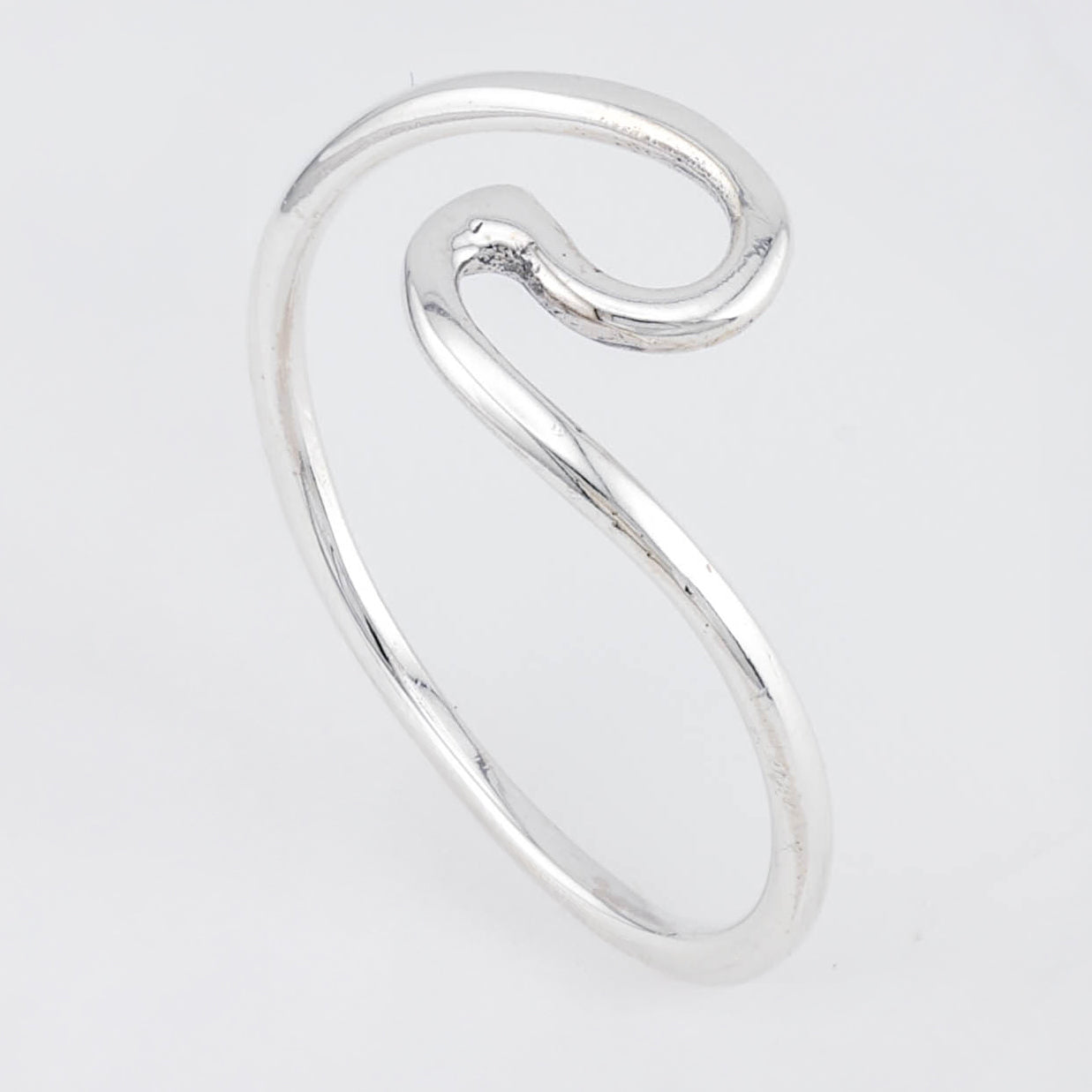 Wave Sterling Silver Toe Ring