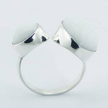White Hydro Quartz 925 Silver Ring Elegant Quartz Jewelry | So Silver