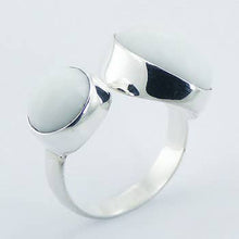 White Hydro Quartz 925 Silver Ring Elegant Quartz Jewelry | So Silver