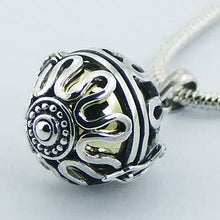 Intricate Harmony ball pendant in sterling silver